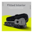 thumbnail image 2 of Knox Gear Tenor Ukulele Padded Protective Carrying Case with Strap (Black), 2 of 10