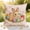 49#C, variant on Easter Pillowcase Printed, Cute Rabbit Egg Chick Cushion Cover 18x18, Soft Breathable Fabric Pillow Case for Sofa Bed, Hidden Zipper Home Decor, Spring Festival Gift for Family