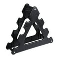 thumbnail image 2 of Solid 3-Tire Dumbbell Rack Stands Dumbbell Tree Household Organizer Holder Triangle, 2 of 8