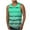 Mint Green, variant on DDAPJ pyju Tank Tops for Men Fashion Gradient Striped Print Sleeveless Round Neck Tank Top Summer Beach Vacation Tanks Casual Workout Muscle Shirt Mint Green XXL