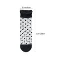 thumbnail image 3 of 3 pares de calcetines transparentes de verano de malla fina con encaje para mujeres y adolescentes., 3 of 7