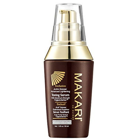Makari Exclusive Skin Toning Serum 1.7oz - Lightening, Brightening & Toning Body Serum with Organiclarine - Advanced Whitening for Dark Spots, Scars, Sun Patches, (Best Products For Dark Spots And Hyperpigmentation)