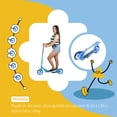 thumbnail image 2 of Scooter Patin del Diablo Plegable y Ajustable Para Jovenes y Adultos, Patín del Diablo con Manubrio Ajustable, 2 Ruedas, 2 of 9