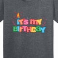 thumbnail image 4 of Inktastic It's My Birthday Letters Youth T-Shirt, 4 of 5