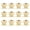 Gold, variant on Cabinet Door Latch and Catch,Cupboard Closet Doors Catches Closer Double Ball Roller Catch Latches,Cold Rolled Steel Silver,Pack of 12