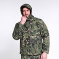 thumbnail image 1 of LSLJS Men's Warm Fleece Skin Soft Outdoor Jacket Camouflage( Camouflage, S), 1 of 8