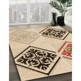 thumbnail image 2 of Ahgly Company Indoor Rectangle Patterned Light Brown Area Rugs, 7' x 10', 2 of 6