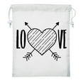 thumbnail image 2 of Valentine's Day Bags, Mini Drawstring Cinch Backpacks, Valentines Day Gift Bags, 2 of 2
