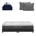 thumbnail image 1 of Colchón King Size Trini Restonic + Box + Almohadas 2 Pack + Sábanas Softy, 1 of 10