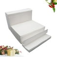 thumbnail image 1 of 400 PCS Toilet Paper Practical Soft Durable Wood Pulp Tissue Hand Wipe Tissue Paper Towel for Table Kitchen, 1 of 6