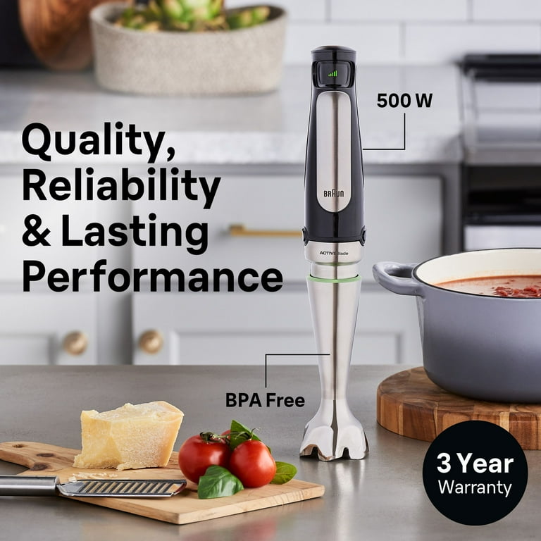 Braun MultiQuick 7 Smart-Speed Hand Blender with 500 Watts