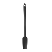 Shoreew Silicone Jar Spatula for Scraping Spreading Long Handle Rubber Scraper for Jars Bottles Heat Resistant BPA Free Silicone Utensil for Home Kitchen Bakery