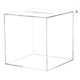 thumbnail image 1 of Caja de ahorro de dinero de acrílico transparente para ahorro de efectivo, banco para adultos que no se puede abrir para dinero real, banco de monedas, tarro de cambio transparente, 12*12CM, 1 of 5