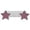 Purple, variant on SeekLGT U Shape Hair Finishing Fixer Comb Hair Clips For Women, Flexible Stretchable Metal Grip Hair Combs Clips For Messy Buns Updo Styling, Star Rhinestone Hair Accessories, 1 pc