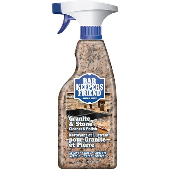 Bar Keepers Friend Nettoyant et Polisseur pour Granit et Pierre 750 ml