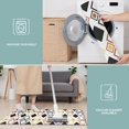thumbnail image 6 of Yellow Ethnic Geometric Pattern Kitchen Rugs Sets Of 3,Kitchen Runner Rugs Non Skid Washable,Decorative Kitchen Floor Mats for Kitchen,Sink,Laundry,17"x30"+ 17"x47" + 17"x59", 6 of 6