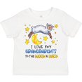 thumbnail image 3 of Inktastic I Love My Grandparents to the Moon and Back Cute Sheep Boys or Girls Toddler T-Shirt, 3 of 5