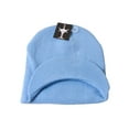 thumbnail image 2 of Top Headwear Cuffless  Visor Winter Beanie - Sky, 2 of 3