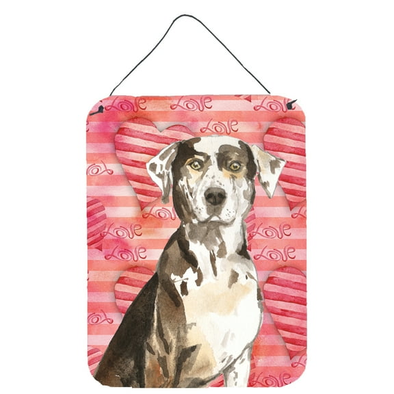 Love a Catahoula Leopard Dog Wall or Door Hanging Prints