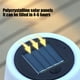 thumbnail image 5 of Lámpara de mesa solar para exteriores, recargable, inalámbrica, para escritorio, patio, jardín, luz solar., 5 of 8