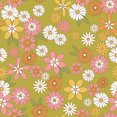 thumbnail image 3 of Society6 Emanuela Carratoni Vintage Floral World Shower Curtain 71" x 74", 3 of 3