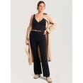 thumbnail image 4 of Delimira Crossover Breastfeeding Summer Sleeveless Cropped Nursing Tank Tops, 4 of 4