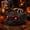 Gray, variant on Scary Pumpkin Candy Bowl Animated Halloween Candy Bowl with Skeleton Hand,Flashing Red LED Eyes & Spooky Sounds Prank Large Capacity PVC Bowl for Trick‑or‑Treat Halloween Party Decor