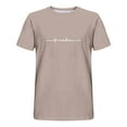 thumbnail image 4 of Ecqkame Men's T-Shirts Men Print Round Neck Casual Fashion Short Sleeve Round-Neck T-Shirts Blouses T-Shirts for Men Rose Gold B S, 4 of 5
