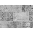 thumbnail image 1 of Ahgly Company Indoor Rectangle Patchwork Gray Transitional Area Rugs, 2' x 4', 1 of 1