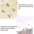 thumbnail image 1 of Etiqueta Autoadhesiva Impermeable ANGGREK Papel 10 Hojas 001-160 161-320, 1 of 8
