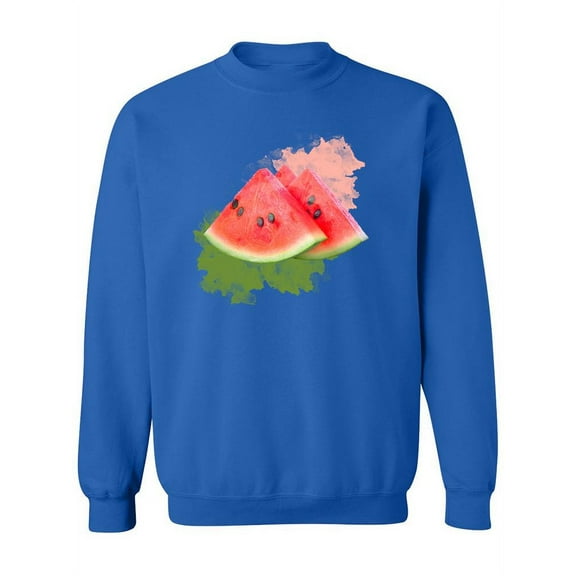 Watermelon Fruit Sweatshirt Women -SPIdeals Designs, Female Medium
