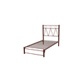 thumbnail image 2 of Cama Individual de acero Modelo Roma color Rojo, 2 of 4