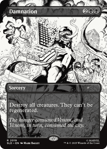 Magic the Gathering Secret Lair x Marvel's Spider-Man: Venom Unleashed (Inks) (Non-Foil)