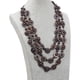 thumbnail image 2 of Cadena de suéter de moda para mujer, de madera y cáscara de varias capas largas café Hugo Collares de cuentas de coco, 2 of 9