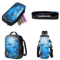 thumbnail image 3 of ZUXONGSY Dolphin Coral Clownfish Print 4 Pack Kid Backpack with Lunchbox for School School Bookbag Set with Zipper Pencil Case and Water Bottle Holder Elementary Bookbags Back to School Gifts, 3 of 6