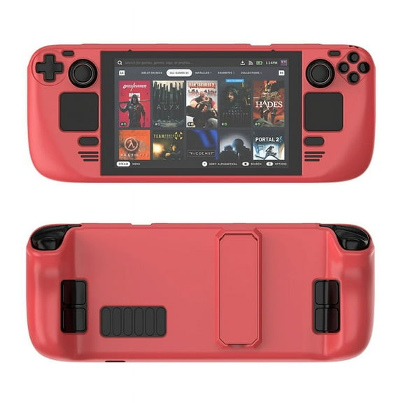 for Steam deck Colorful Protective Case for Steam deck Oled PC Material Protection Cover with stand Game Console Protector Sleeve