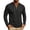 AB520 Black, variant on Tisuna Men Long Sleeve T-Shirts Cozy V Neck Tops Men Solid Tee Shirts For Sport Workout Size L