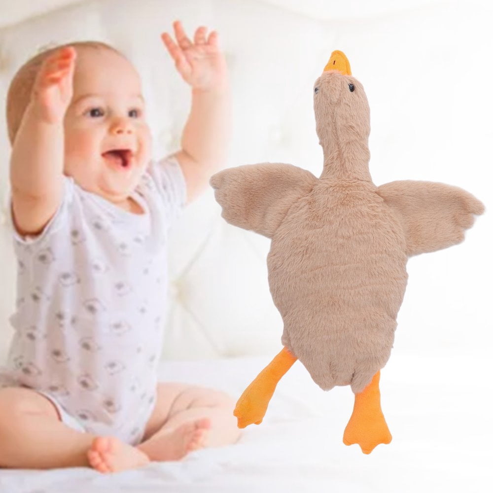 Peluche Oie Blanche Mignonne – Décoration Douce, Jouet Apaisant – 45 Cm, Rembourrage Coton PP – Pour Chambre, Cadeau Enfant/adulte - 7