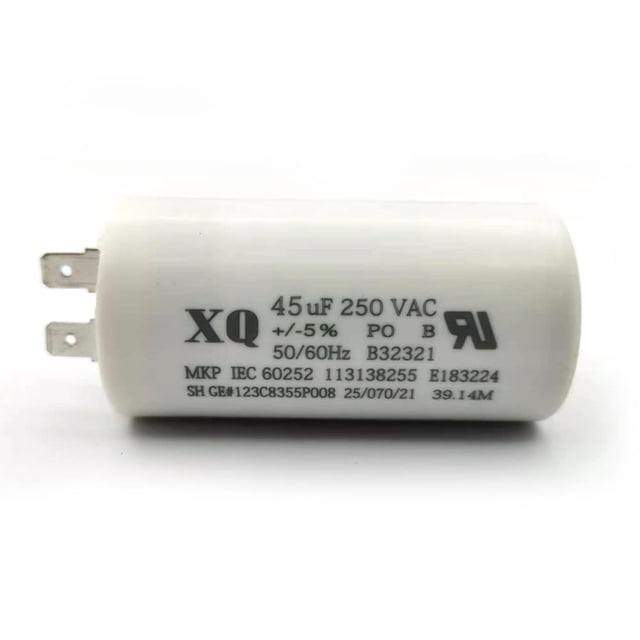 Condensador TUKIMA WH12X10462 45uF +/- 5% 250V para lavadoras GE