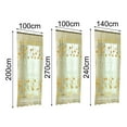 thumbnail image 6 of Kripyery 1 Sheet Window Gauze Transparent Durable Polyester Elegant Floral Printing Window Tulle Curtain Home Decoration, 6 of 8