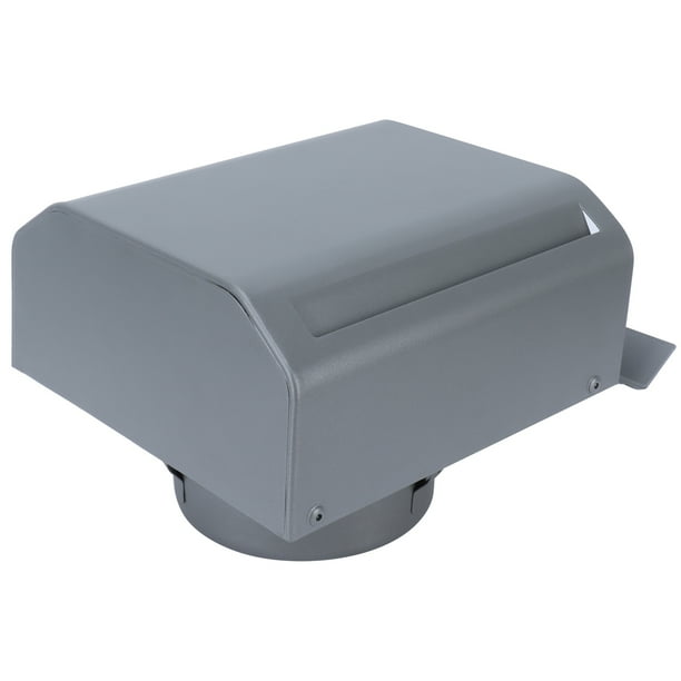 Tapa de campana extractora cubierta de ventilación de pared de acero inoxidable práctica fuerte para salida de aire de campana extractora para ventilación interior y exterior ANGGREK Otros
