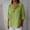 Green, variant on Only Moment Button Down Shirts for Women 3/4 Sleeve V Neck Cotton and Linen with Button Cuffs Dressy Casual Summer Outfits Early Fall Fashion Spring Clothes Pink,S