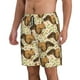 thumbnail image 2 of Balery Retro Squirrel Traje de Baño Estilo Hawaiano para Hombre, Shorts de Secado Rápido con Bolsillos-Medium, 2 of 6