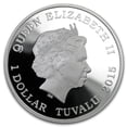 thumbnail image 2 of 2015 Tuvalu 1 oz Silver Star Trek Colored Proof (Captain Sisko), 2 of 4
