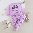 thumbnail image 4 of XIMIN Baby Boy Girl Plain Color Long Sleeve Sweatshirt Halloween Outfit Halloween Crew Neck Costume Ghost Sweatshirt Pullover Toddler Fall Winter Clothes, 4 of 6
