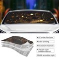 thumbnail image 5 of Fuzoiu Classical Golden Casino Print Car Windshield Sun Shade,Block Uv Rays Sunshade,Foldable Front Window Sun Visor Protector for Car,SUV,Truck-Keep Vehicle Cool-Classical Golden Casino, 5 of 8