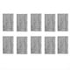thumbnail image 1 of Cepillo de Lavado de Ventanas Desmontable, Herramienta de Limpieza de Ranuras de Ventanas, Limpieza de Rieles de Puertas Correderas, Cepillo de Mano, Raspador, 10 Uds., 1 of 5