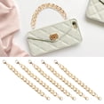 thumbnail image 4 of Cadena De Hierro Accesorios Para Bolsos Hechos A Mano 5 Uds Cadena De Metal De Hierro Hebilla De Doble Cabeza DIY Funda Para Teléfono Móvil Bolsa Hecha A Mano Accesorios Dorados, 4 of 8