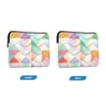 thumbnail image 7 of FORMRS 15-15.6 inch Laptop Sleeve Case Soft Carrying Quilted Computer Bag Cover, Abstract Geometric, 7 of 7