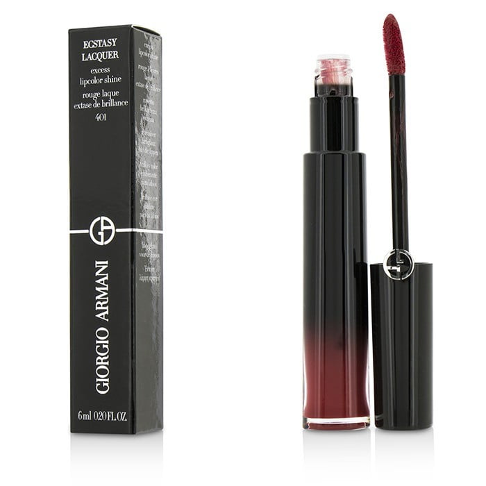 Giorgio Armani Ecstasy Lacquer Excess Lipcolor Shine - # 401 Red Chrome 0.2 oz Lip Gloss